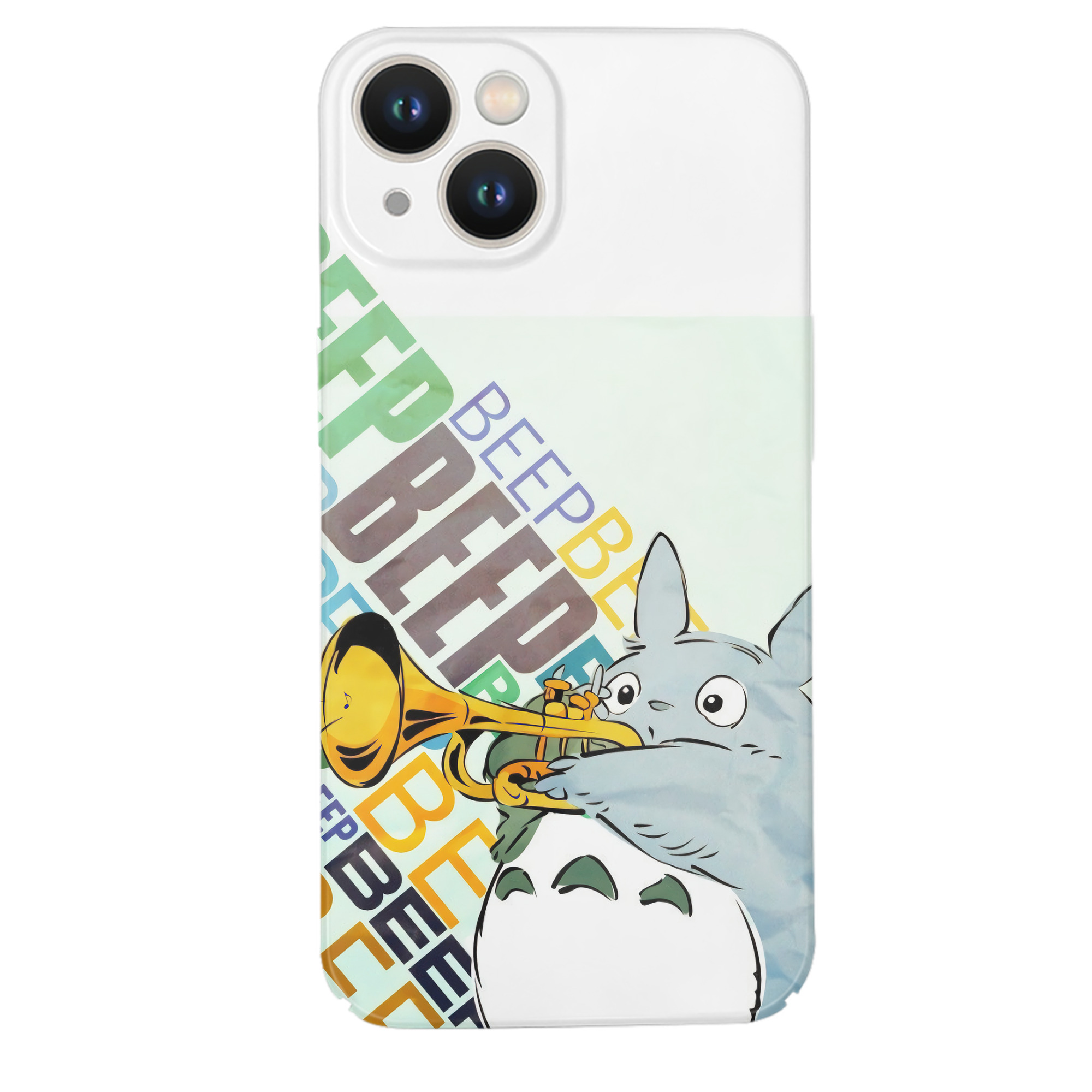 （画像用） となりのトトロ 草壁メイ 草壁サツキ My Neighbor Totoro Satsuki Kusakabe Mei Kusakabe 【iPhone 14シリーズ対応】ハードケース